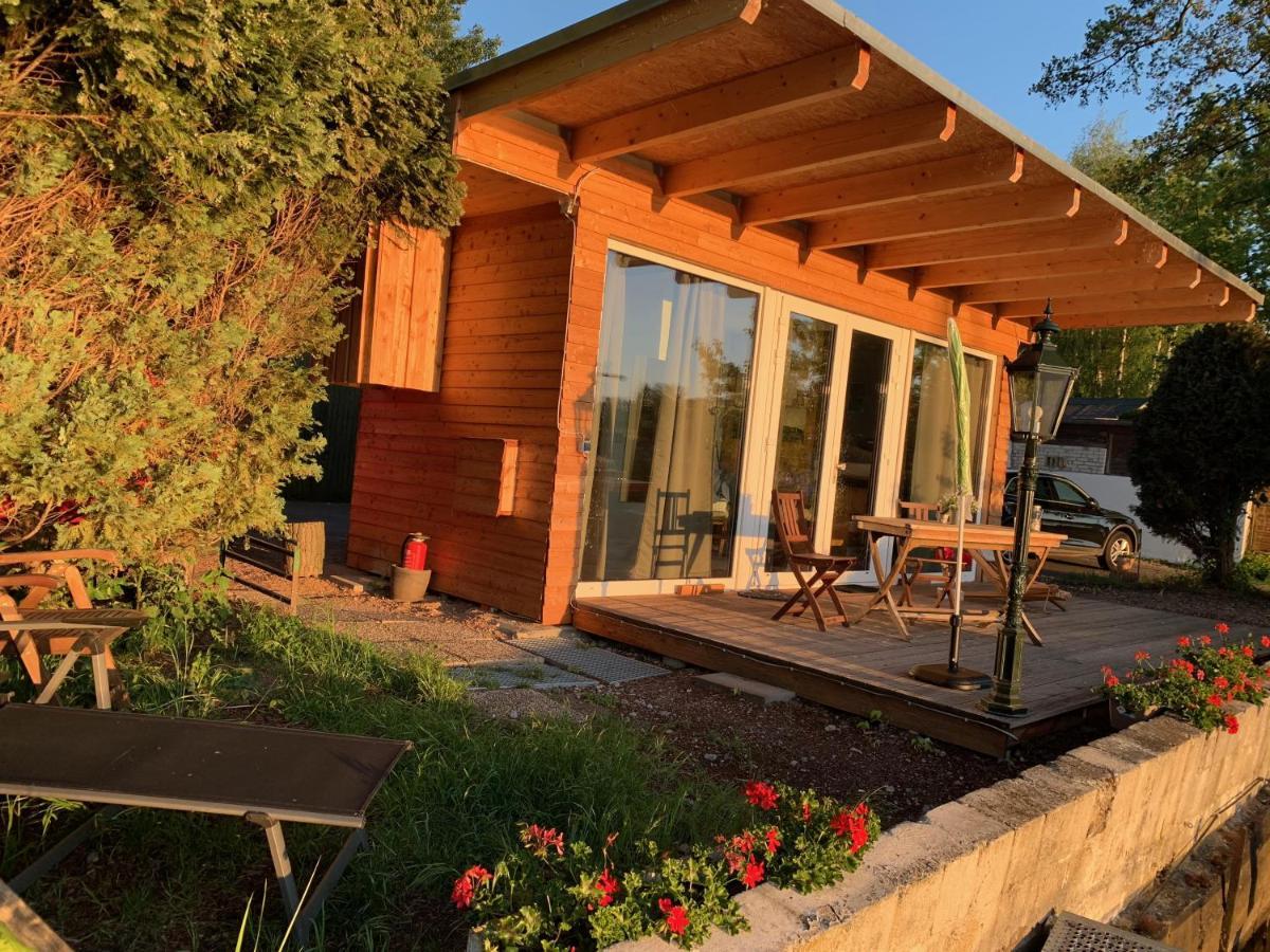 Tiny House Oder Ferienwohnung Auf Der Sunset Marina Berlin Dış mekan fotoğraf