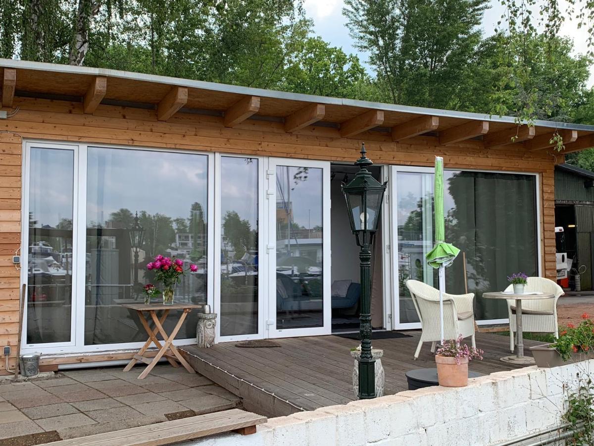 Tiny House Oder Ferienwohnung Auf Der Sunset Marina Berlin Dış mekan fotoğraf