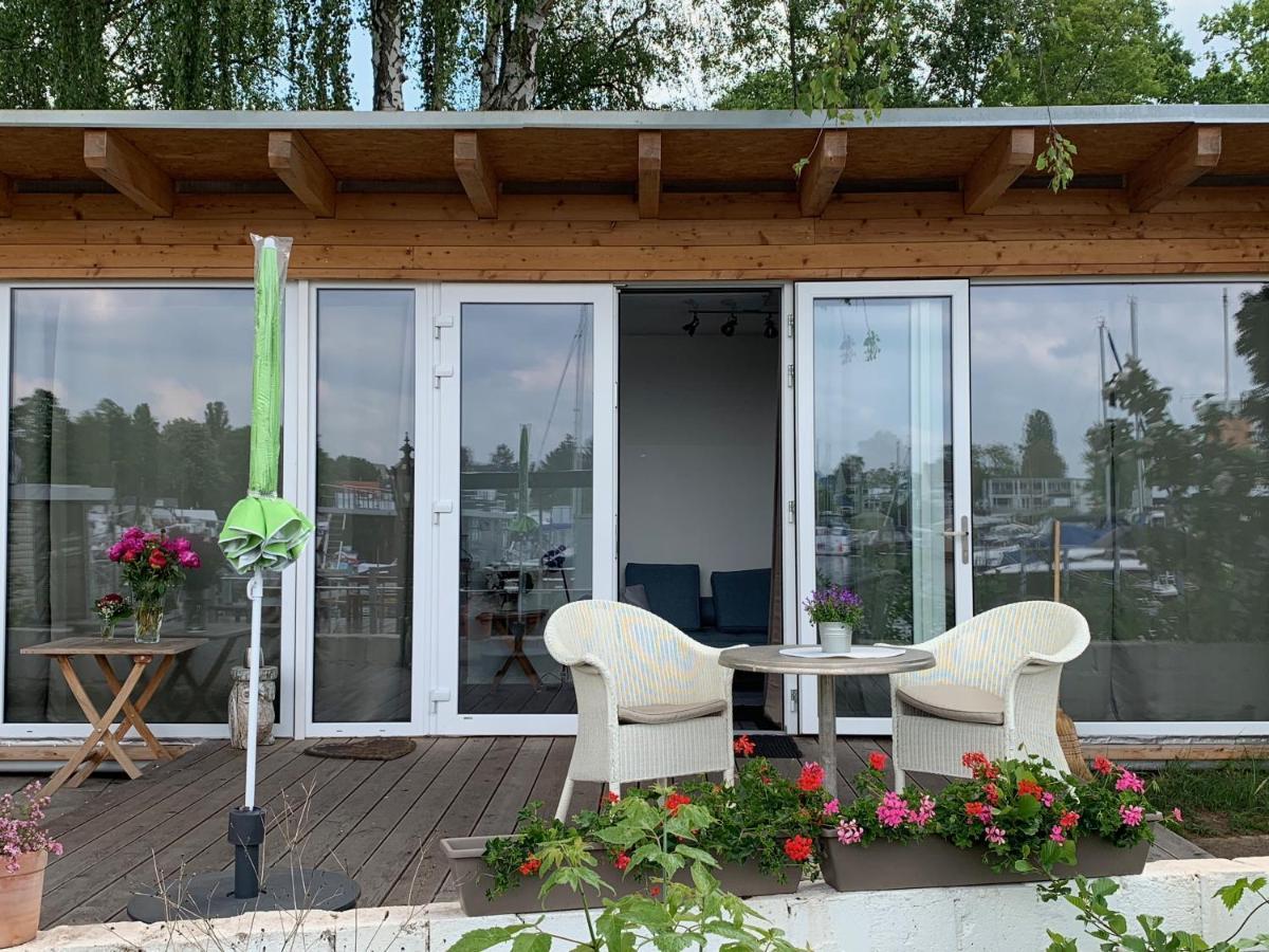 Tiny House Oder Ferienwohnung Auf Der Sunset Marina Berlin Dış mekan fotoğraf