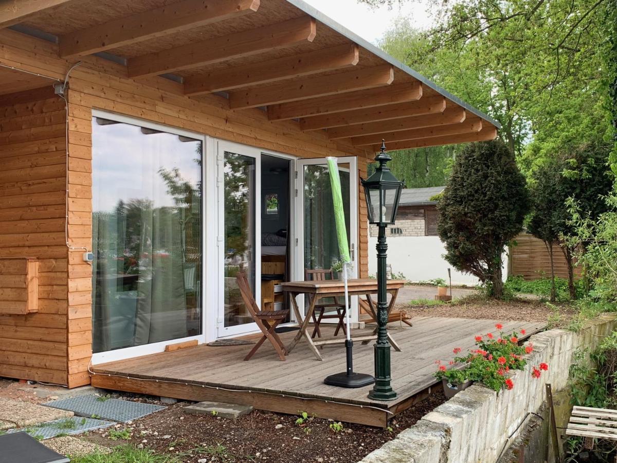 Tiny House Oder Ferienwohnung Auf Der Sunset Marina Berlin Dış mekan fotoğraf