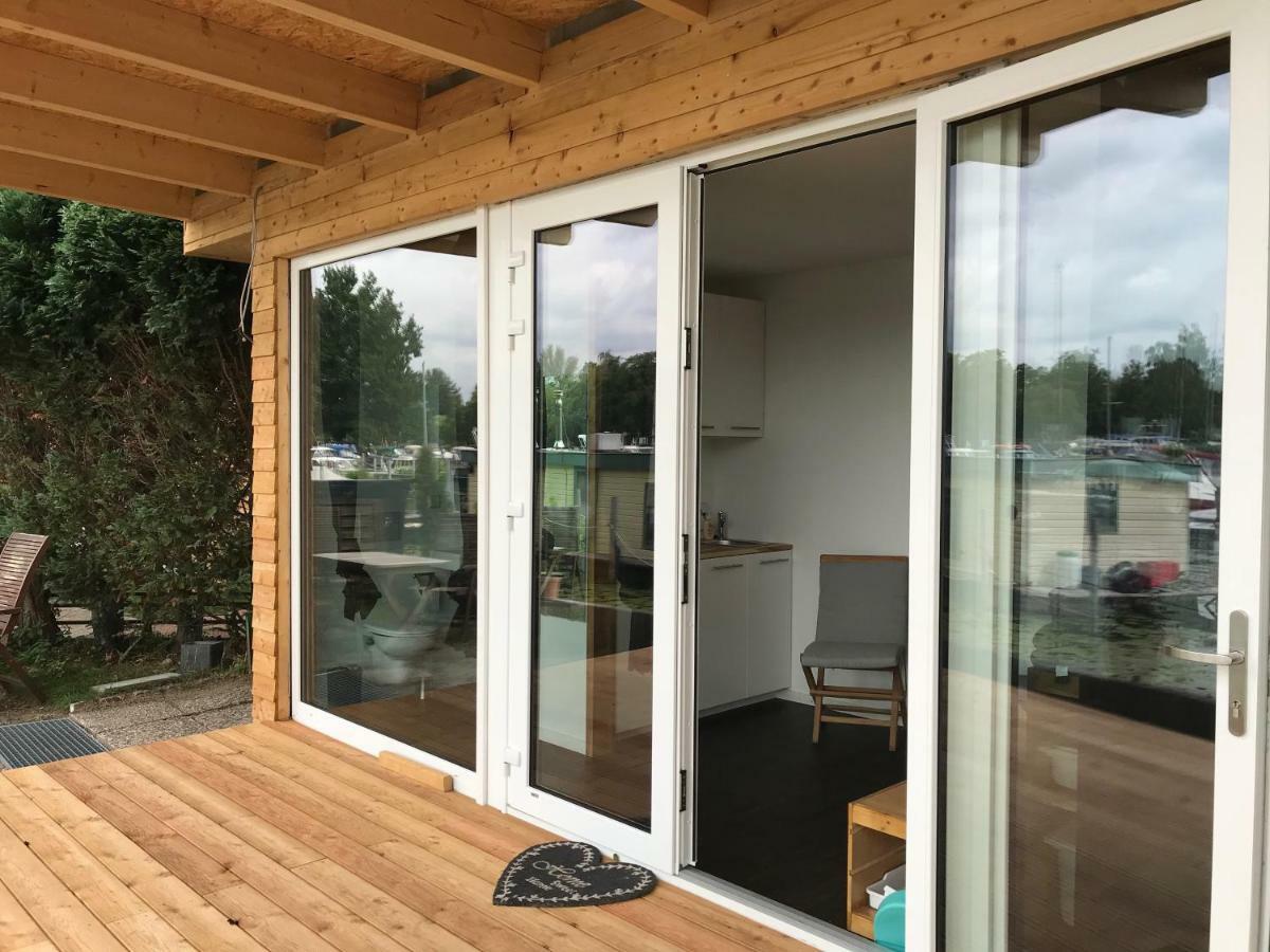 Tiny House Oder Ferienwohnung Auf Der Sunset Marina Berlin Dış mekan fotoğraf