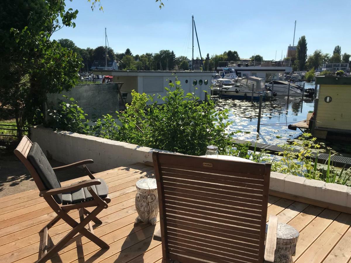 Tiny House Oder Ferienwohnung Auf Der Sunset Marina Berlin Dış mekan fotoğraf